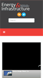 Mobile Screenshot of energyandinfrastructure.com